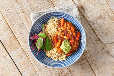 Vegan Mexican Chilli With Mixed Beans